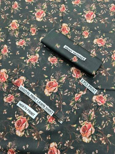 *2 PC | Digital Printed All Over 90×70 Airjet Lawn