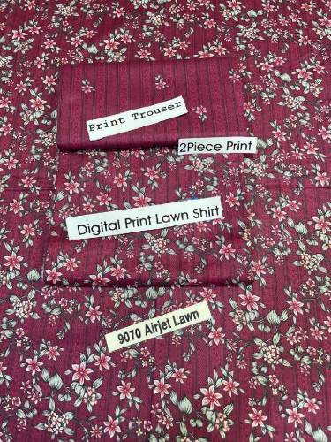 *2 PC | Digital Printed All Over 90×70 Airjet Lawn
