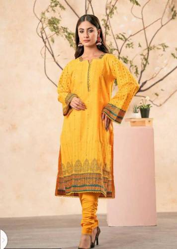 Safwa Women Lawn Printed Unstitched Suit 