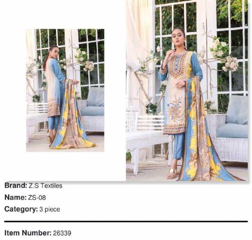 03 pieces Unstitched