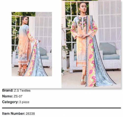 03 pieces Unstitched