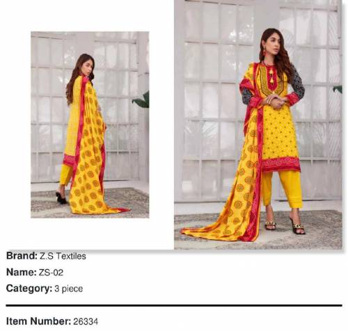 03 pieces Unstitched