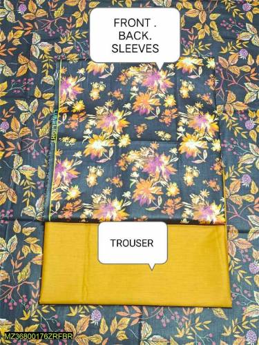 2 pis fbric  digital drss luwn drss