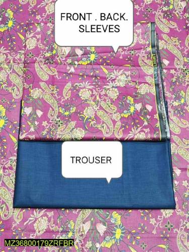 2 pis fbric  digital drss luwn drss