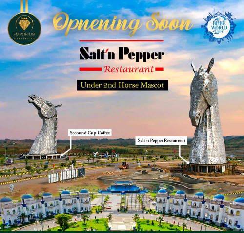 Plots for sale on easy Installments in Blue World City Islamabad