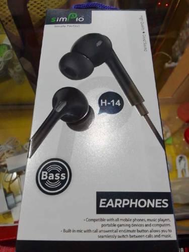 Simplo H14 handfree 100% original good quality sound nice wire
