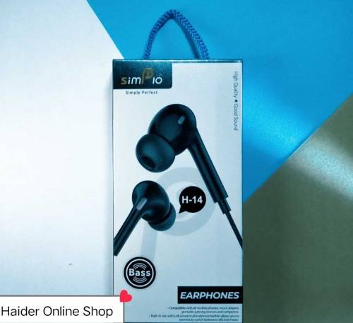 Simplo H14 handfree 100% original good quality sound nice wire