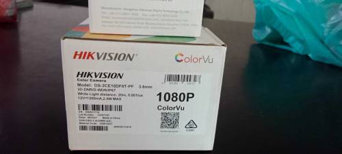 hikvision CCTV camera Colors vu 