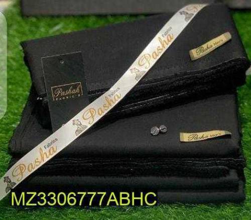 men's unstitched cotton plain suit 