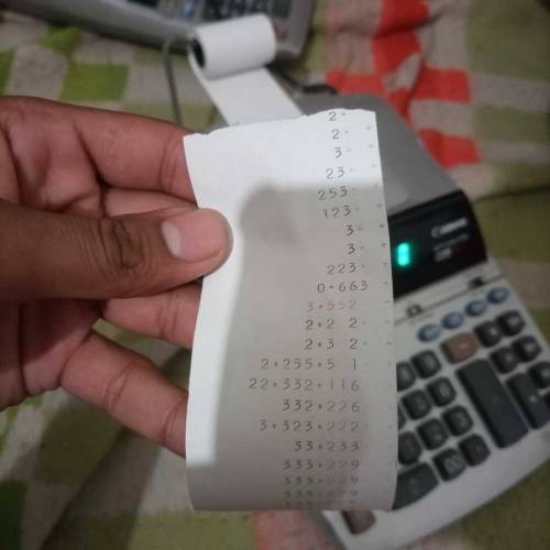 Canon Printing Calculator 