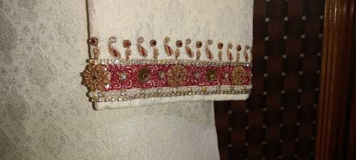 Sherwani cream color pure jama war