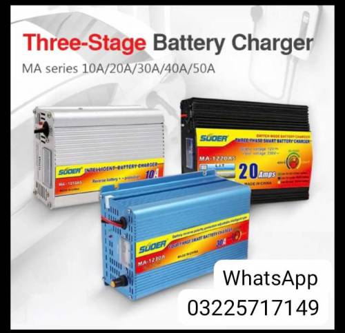 Automatic Battery Charger 10A 20A 30A Suoer 