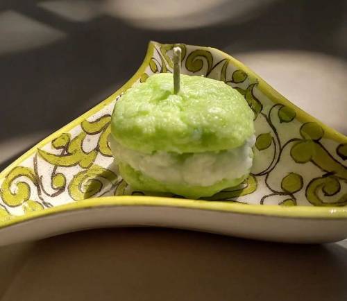 A Pack Of Six Macaroon Candles