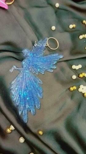 Handmade resin keychain 