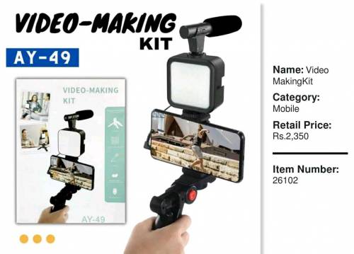 video makingkit vlog stand 