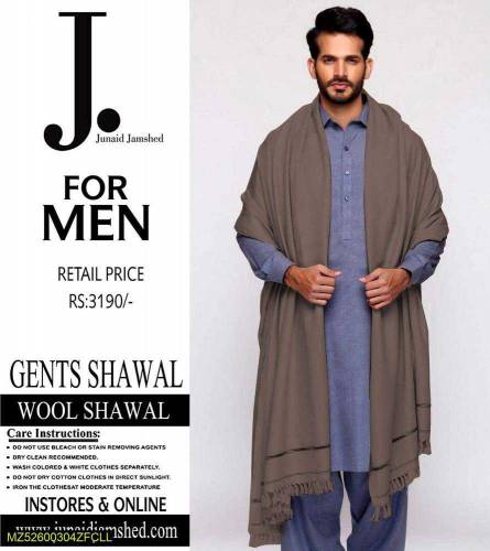 Men's wool shawls 