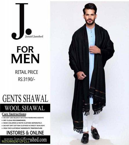 Men's wool shawls 