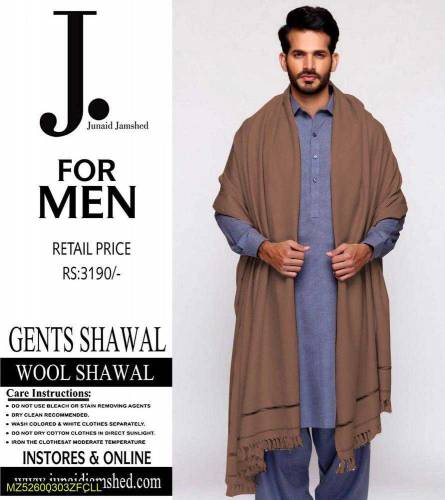 Men's wool shawls 