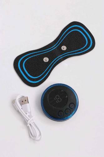 Portable Mini Neck Massager EMS Massage Patch for Muscle Pain Relief