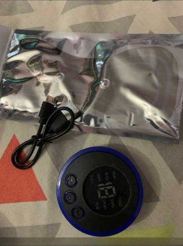 Portable Mini Neck Massager EMS Massage Patch for Muscle Pain Relief