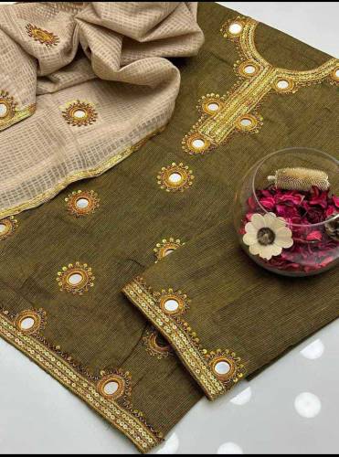 mirror work gota 3 pis drss