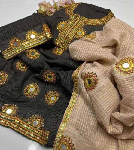 mirror work gota 3 pis drss