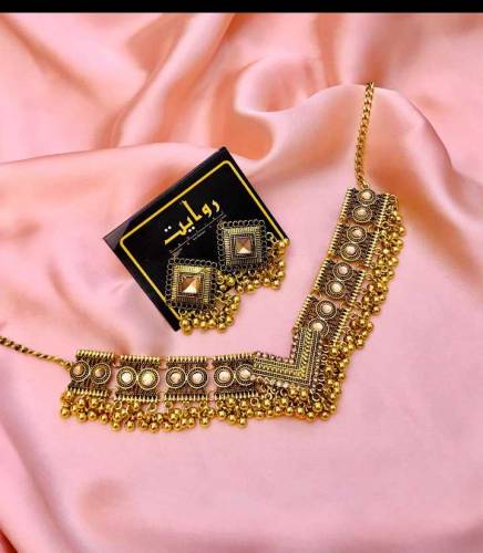 Oxidized Necklace on sale Riwayat jewelry 
