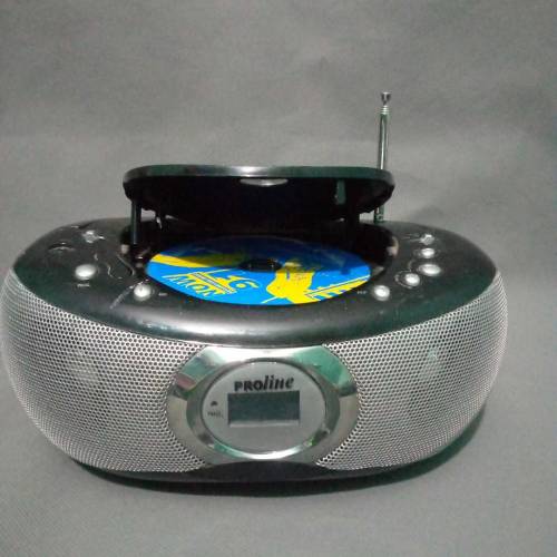 CD player and radio