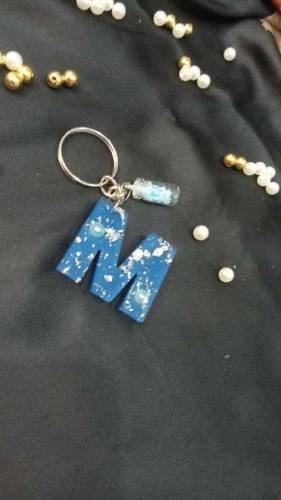 Handmade resin keychain 