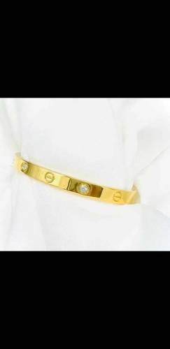 handcuff branded bangle