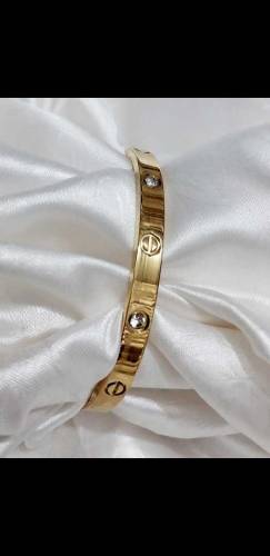 handcuff branded bangle