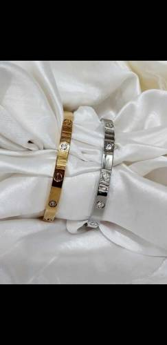 handcuff branded bangle
