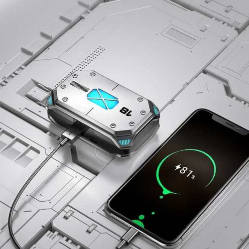M41 Touch Control Noise Reduction Stereo Waterproof Headsets Earbuds 