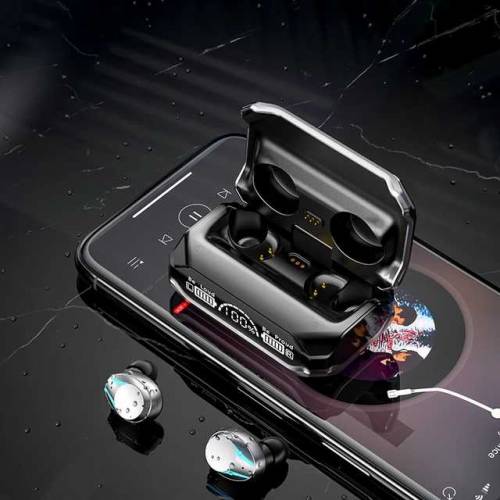 M41 Touch Control Noise Reduction Stereo Waterproof Headsets Earbuds 