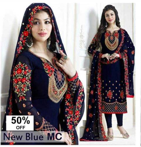 Heavy Embroidered Dresses Stiched & Unstich