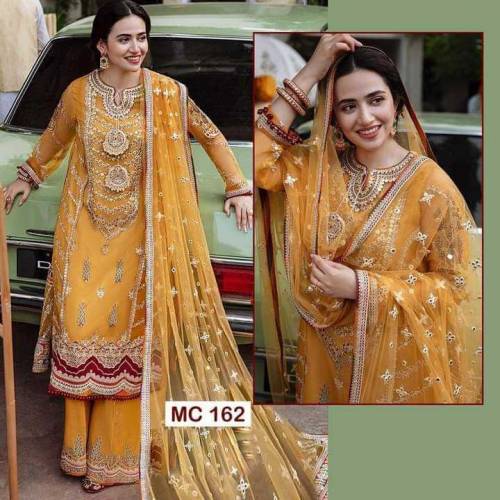 Heavy Embroidered Dresses Stiched & Unstich