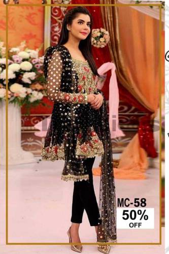 Heavy Embroidered Dresses Stiched & Unstich