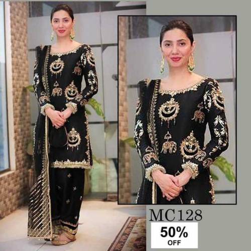 Heavy Embroidered Dresses Stiched & Unstich