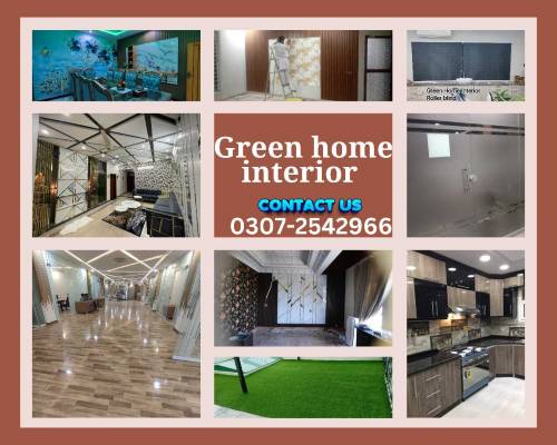 3D Wallpaper,Wooden & Vinyl Floor,Blinds,WPC & PVC Panel,kitchen & Woo