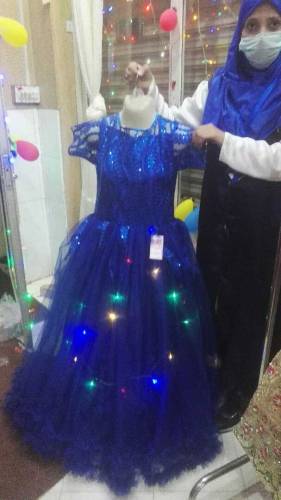 fairy led lights frock 