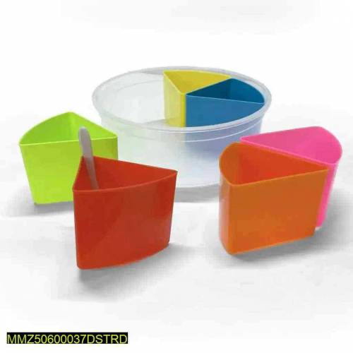 6 portions Round colourfully misala Racks 