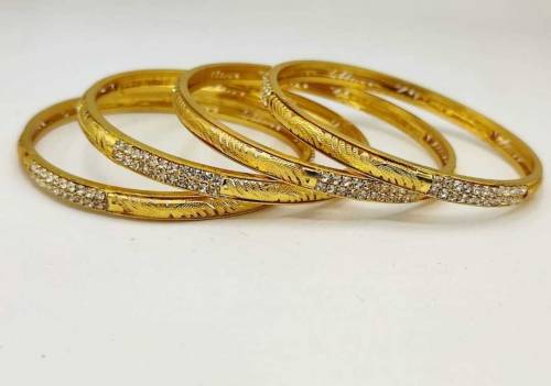 bangles with gold water coated