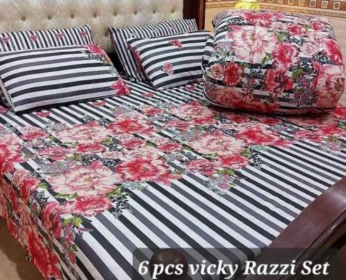 6 pieces razai set
