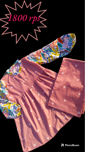 exclusive desighn dresses with medium winter pure cotton two piecetton