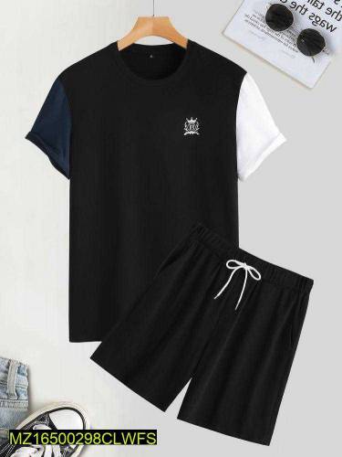 Mens printed shirts with shorts 