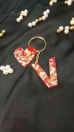 Resin keychain 