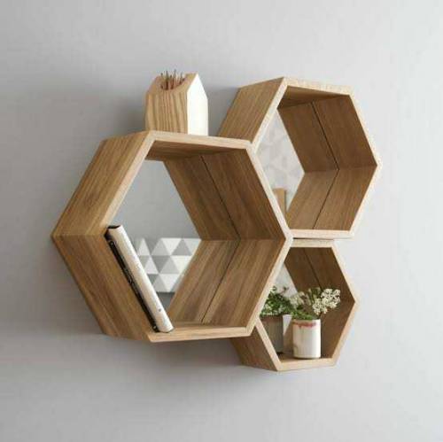 Round Mirror With Shelves 36x36 Size