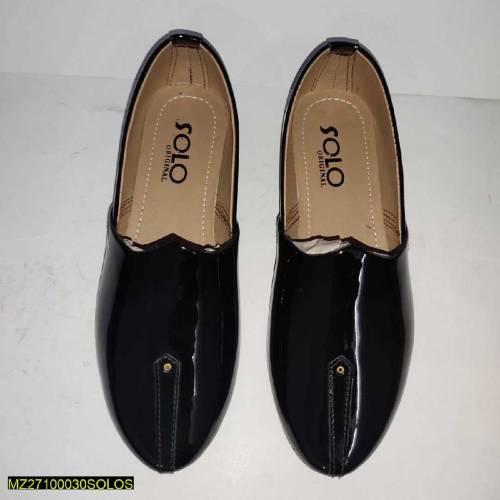 Patent handmade shoes for man