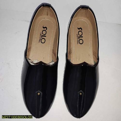Patent handmade shoes for man