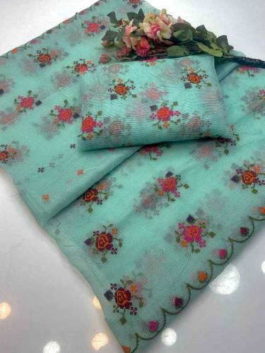 women's Embroided 2pc khaadi unstitched dress